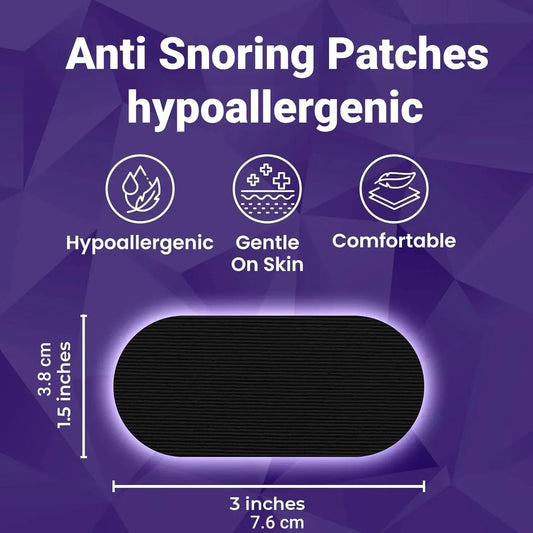 Anti-Snoring Mouth Tape - Gentle Sleep Strips for Comfortable Nose Breathing