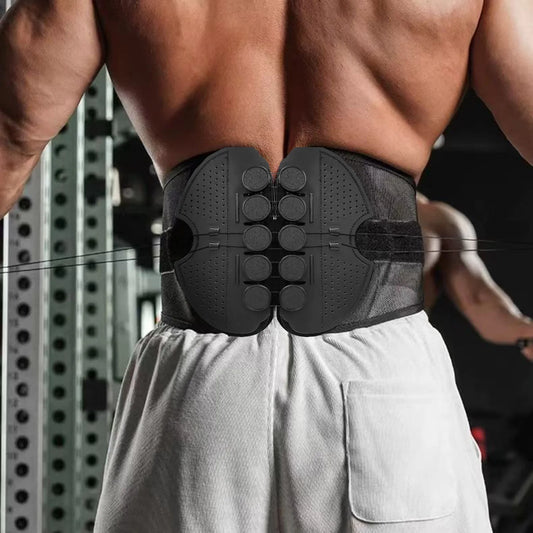 Lumbar Support Back Brace – Breathable Waist Wrap for Pain Relief & Posture Correction