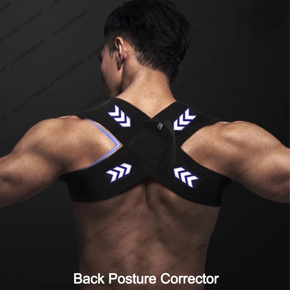 Back Posture Corrector Belt Adjustable Upper Back Shoulder