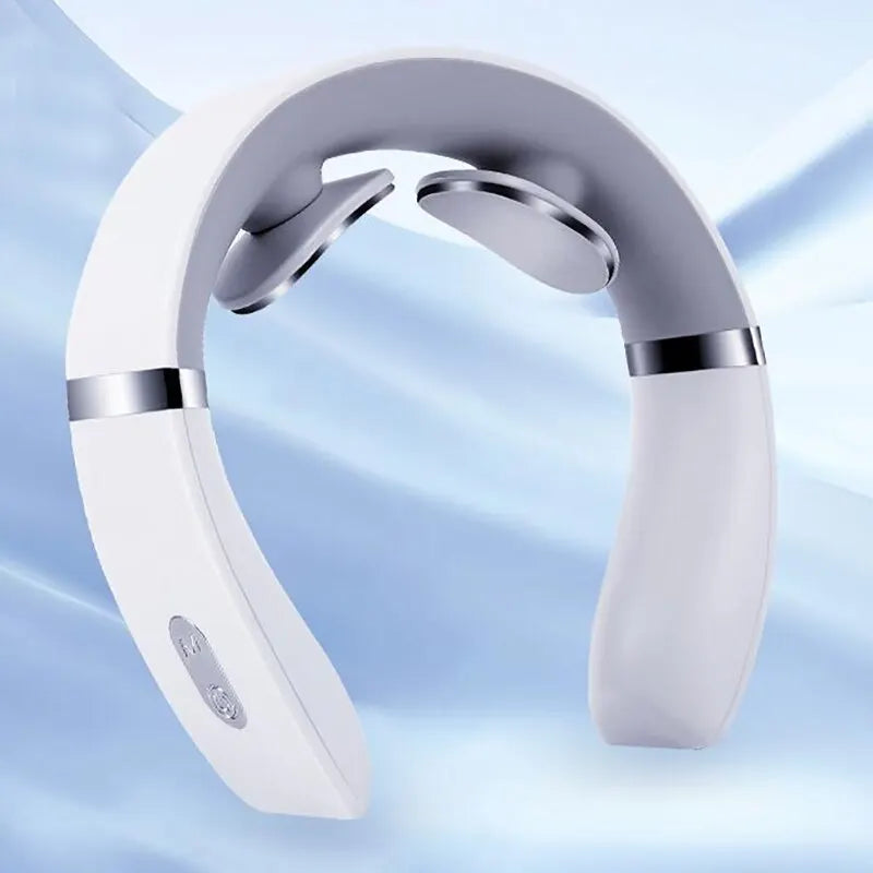 "Cervical Neck and Shoulder Massager - Deep Tissue Massage with RoHS Certified Safety & Durable ABS/TPR Construction"