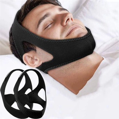 Anti Snore Chin Strap – Comfortable Night Sleeping Support for Men & Women