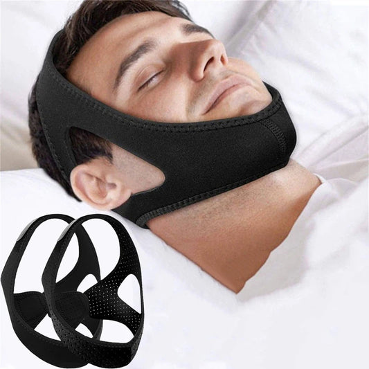 Anti Snore Chin Strap – Comfortable Night Sleeping Support for Men & Women