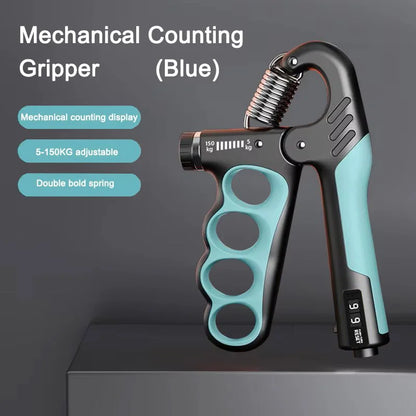 Adjustable Hand Grip Strengthener – Muscle Builder & Rehabilitation Trainer 5–150KG