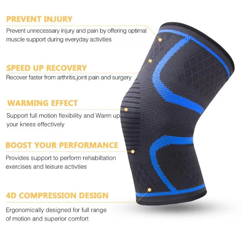 Knee Compression Sleeve – Pain Relief Support for Arthritis, Meniscus & Sports Injuries