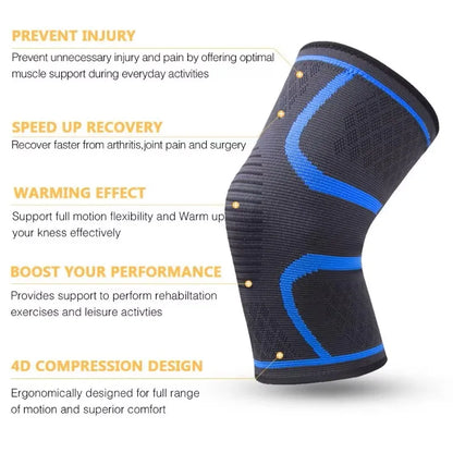 Knee Compression Sleeve – Pain Relief Support for Arthritis, Meniscus & Sports Injuries