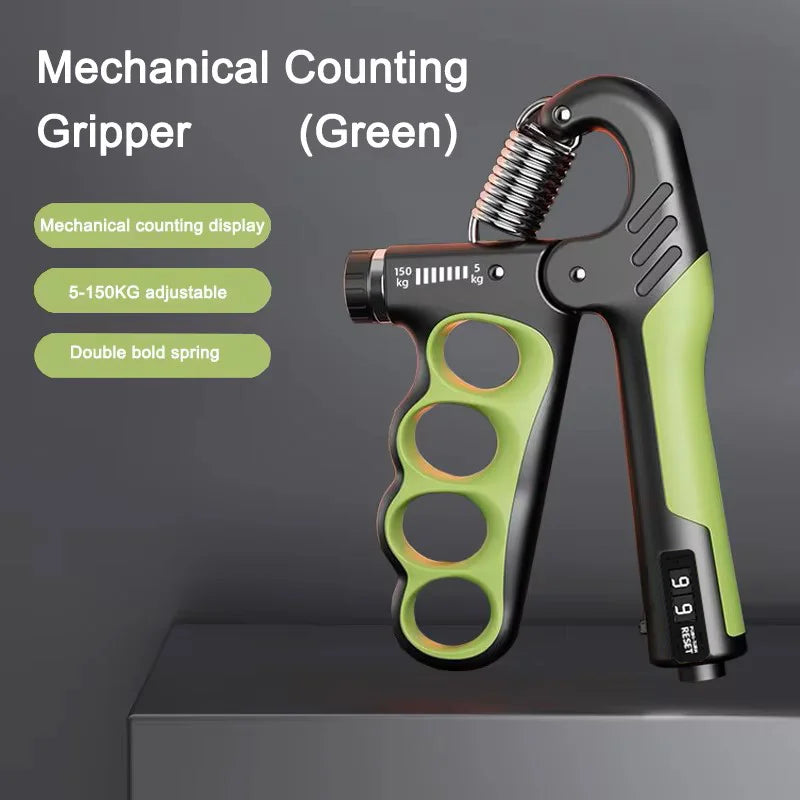 Adjustable Hand Grip Strengthener – Muscle Builder & Rehabilitation Trainer 5–150KG