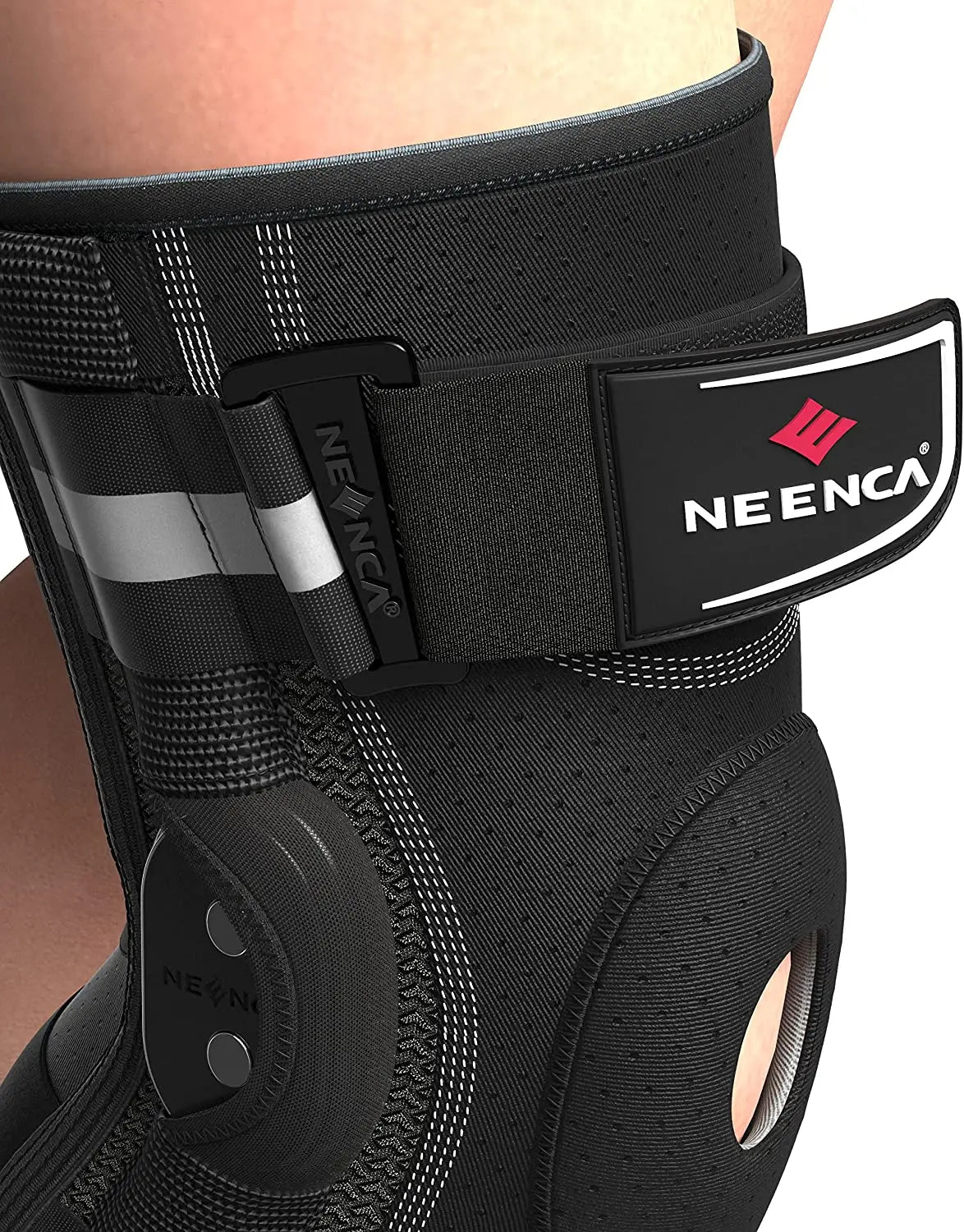 NEENCA Hinged Knee Brace | Copper Stabilizers & Patella Support for Pain Relief