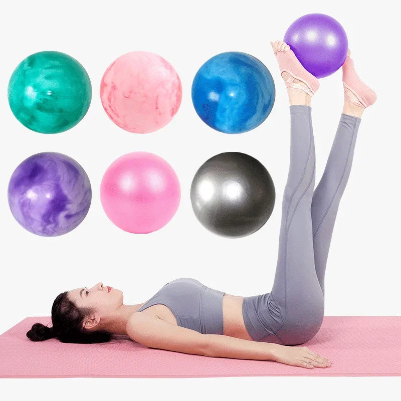 25cm Yoga Balance Ball – Mini Pilates & Core Trainer for Home Fitness