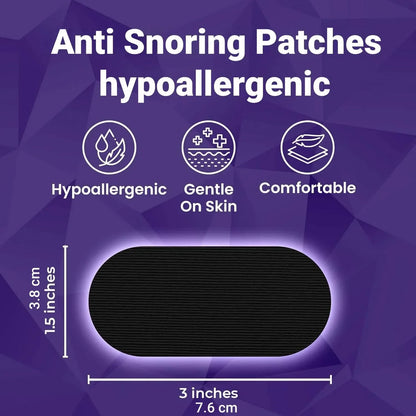 Anti-Snoring Mouth Tape - Gentle Sleep Strips for Comfortable Nose Breathing