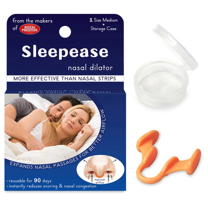 Silicone Anti-Snoring Nose Clip | Easy Breathe Nasal Dilator for Better Sleep
