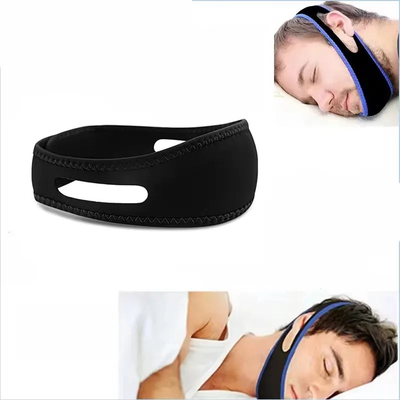 Anti Snore Chin Strap – Comfortable Night Sleeping Support for Men & Women