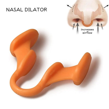 Silicone Anti-Snoring Nose Clip | Easy Breathe Nasal Dilator for Better Sleep