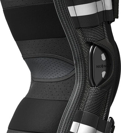 NEENCA Hinged Knee Brace | Copper Stabilizers & Patella Support for Pain Relief