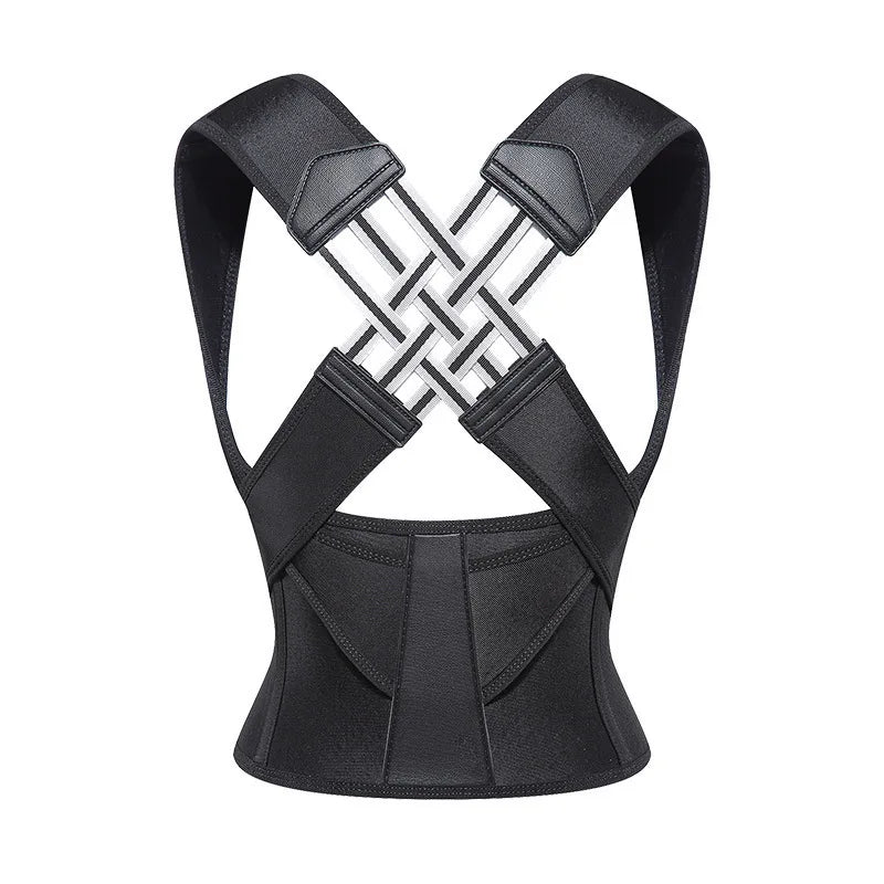 Premium Adjustable Back Posture Corrector for Men & Women – Ergonomic Shoulder & Spine Alignment Brace