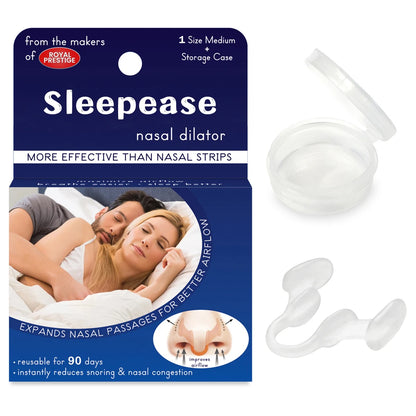 Silicone Anti-Snoring Nose Clip | Easy Breathe Nasal Dilator for Better Sleep