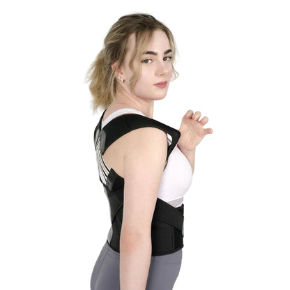 Adjustable Shoulder & Back Posture Corrector – Spine Alignment Support for Men & Women