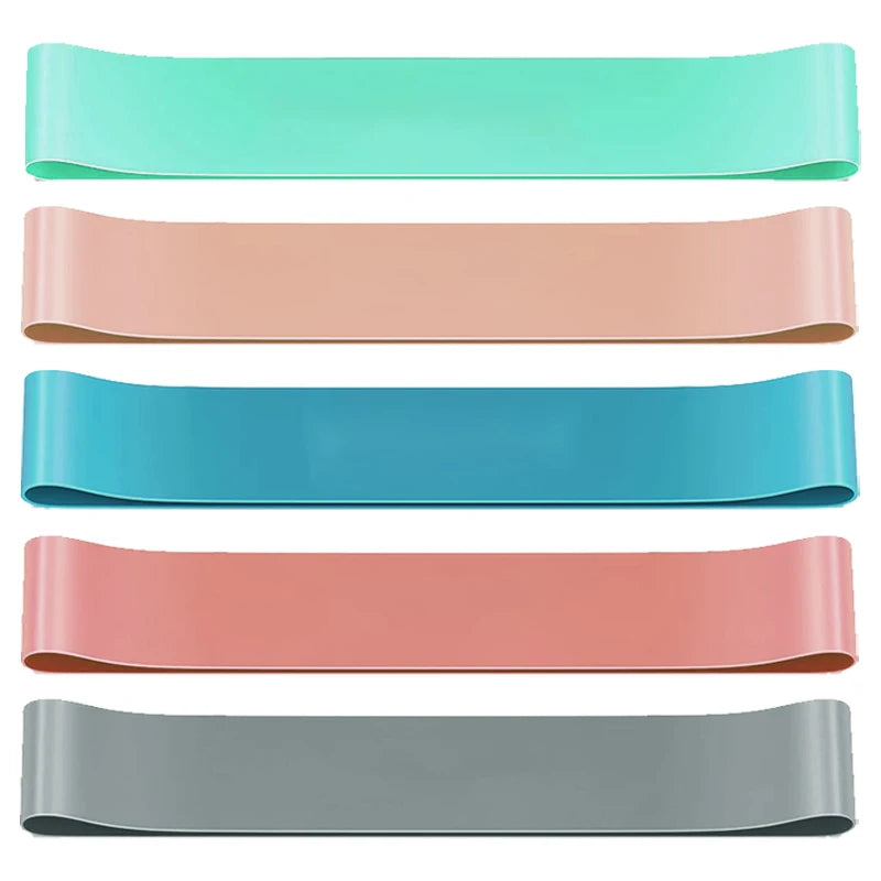 FlexLoop™ Resistance Bands Set – 5-Level Yoga & Fitness Loops for Legs, Hips & Full-Body Training