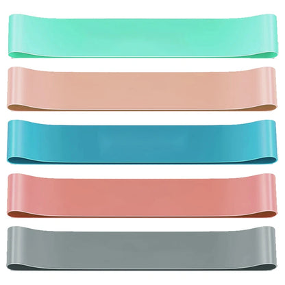 FlexLoop™ Resistance Bands Set – 5-Level Yoga & Fitness Loops for Legs, Hips & Full-Body Training