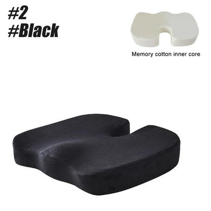 Memory Foam Coccyx Seat Cushion | Tailbone & Posture Support Pillow