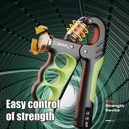 Adjustable Hand Grip Strengthener – Muscle Builder & Rehabilitation Trainer 5–150KG