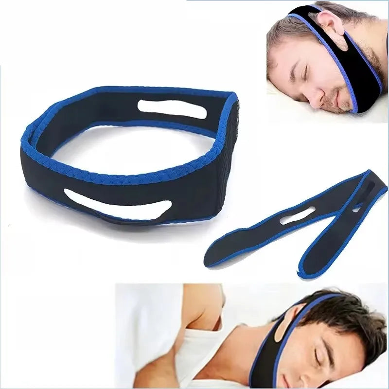 Anti Snore Chin Strap – Comfortable Night Sleeping Support for Men & Women