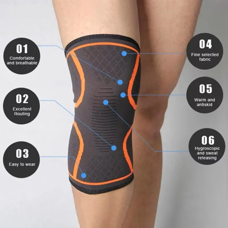 Knee Compression Sleeve – Pain Relief Support for Arthritis, Meniscus & Sports Injuries