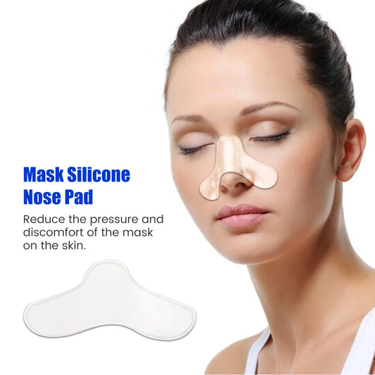 CPAP Mask Nose Pads | 2–20 Pcs Silicone Nasal Comfort Pads for Sleep Apnea Masks