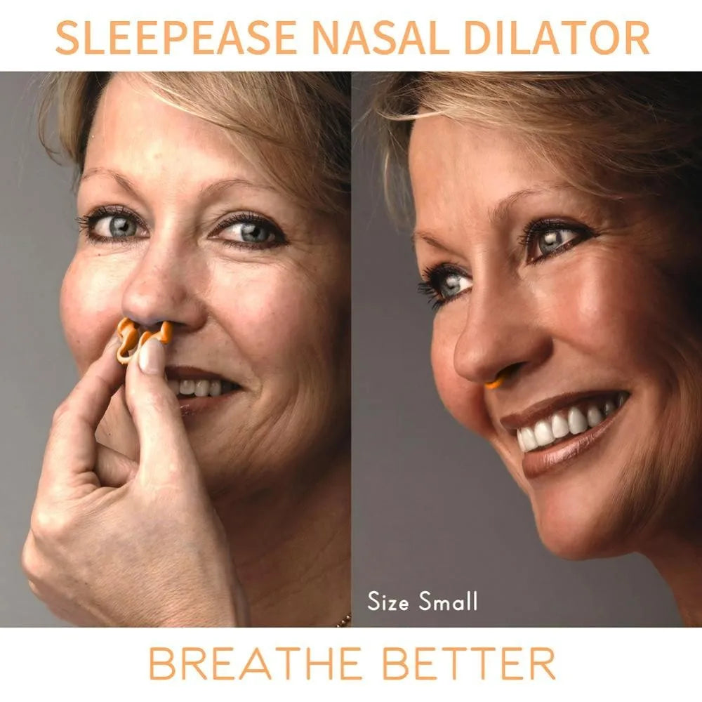 Silicone Anti-Snoring Nose Clip | Easy Breathe Nasal Dilator for Better Sleep