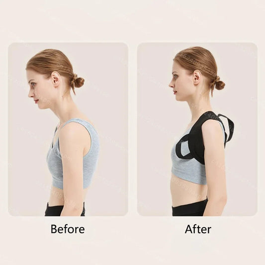 Back Posture Corrector Belt Adjustable Upper Back Shoulder